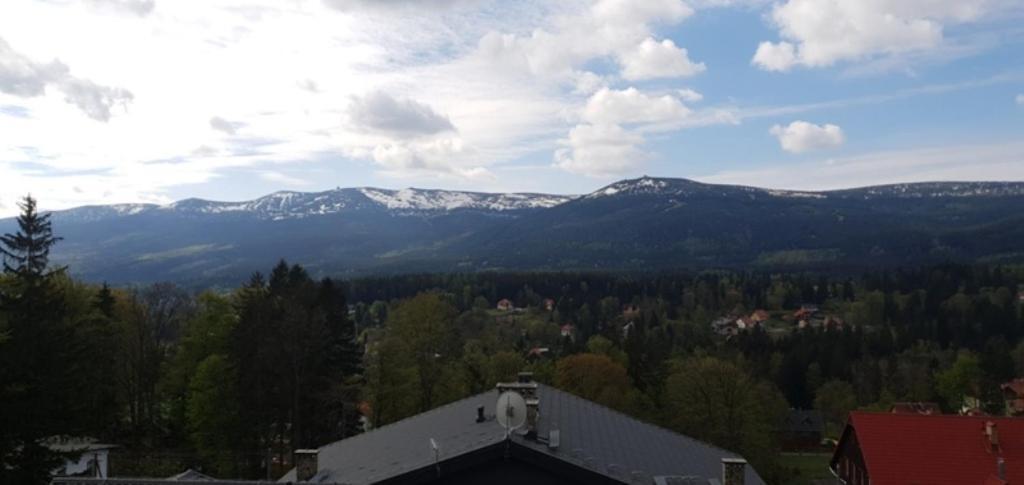 Widok Karkonosze Schreiberhau