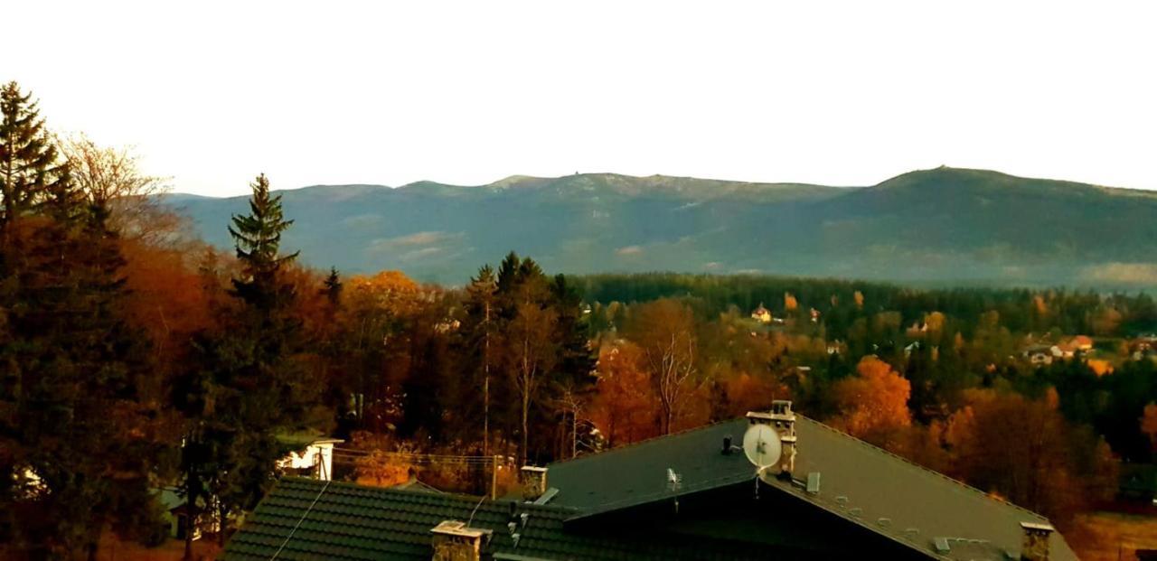 Widok Karkonosze Шклярська Поремба
